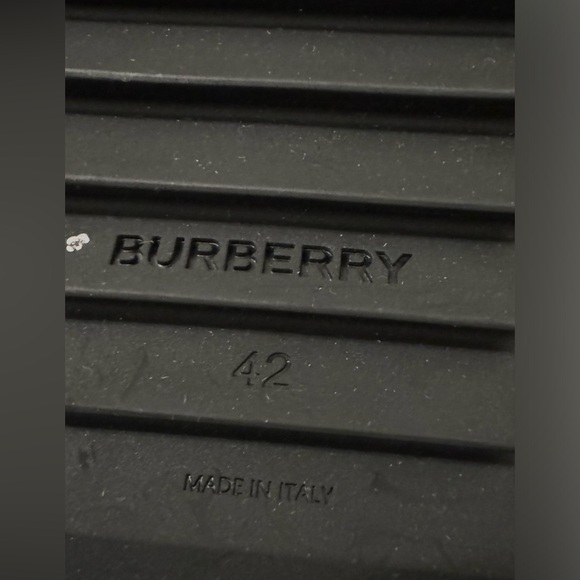 Burberry Vintage Check Detail  Leather Chelsea￼Boote Size US9/42 - Picture 11 of 16